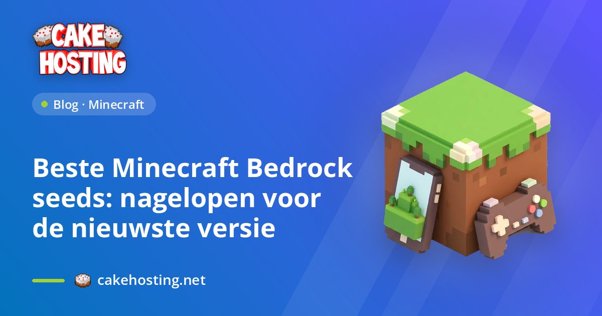 Beste Minecraft Bedrock seeds | CakeHosting